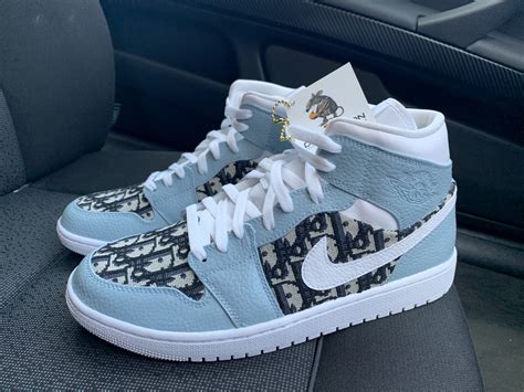 dior air force one custom|Dior jordan 1 high for sale.